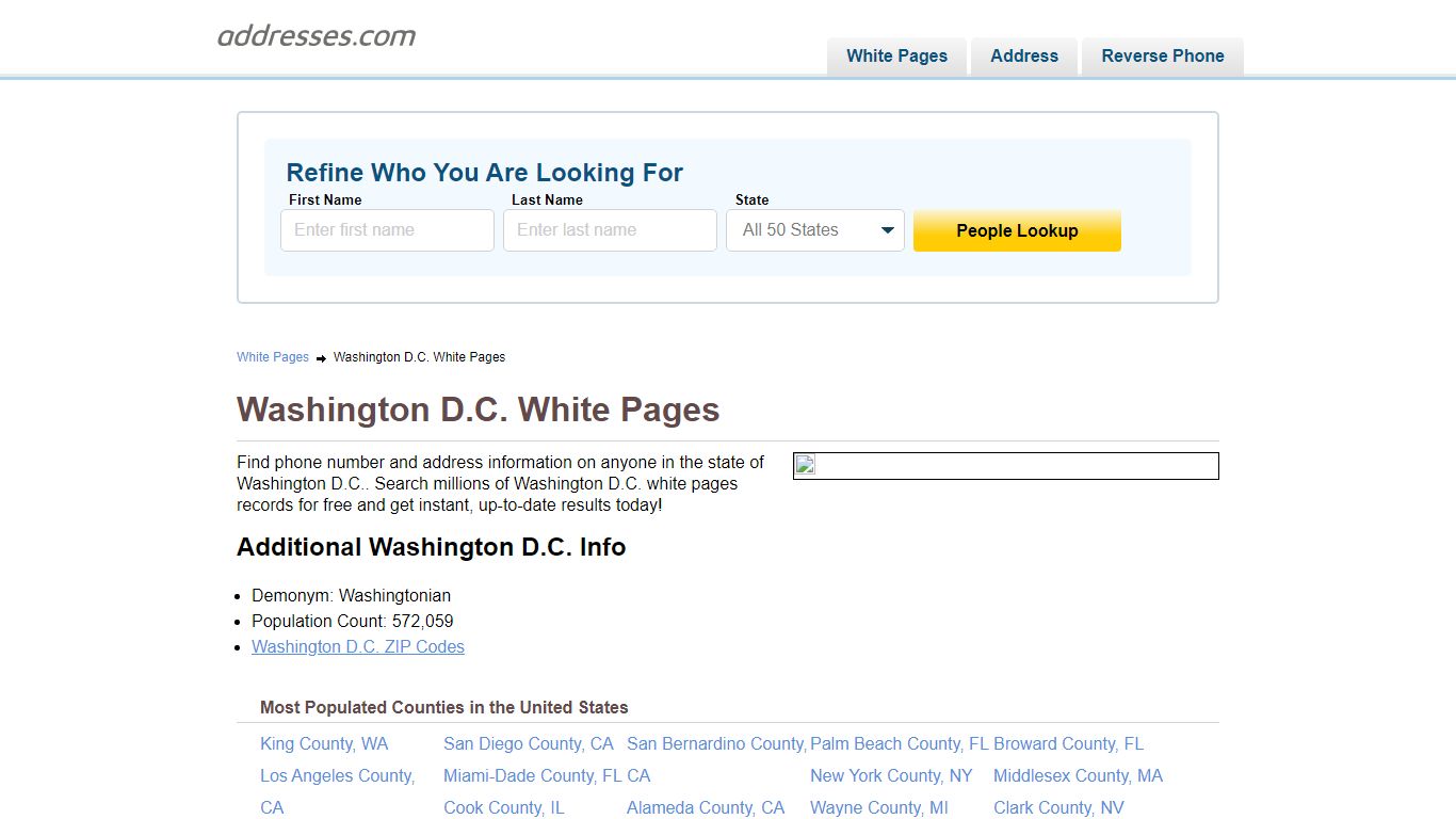 White Pages - Phone Book & Directory | Addresses